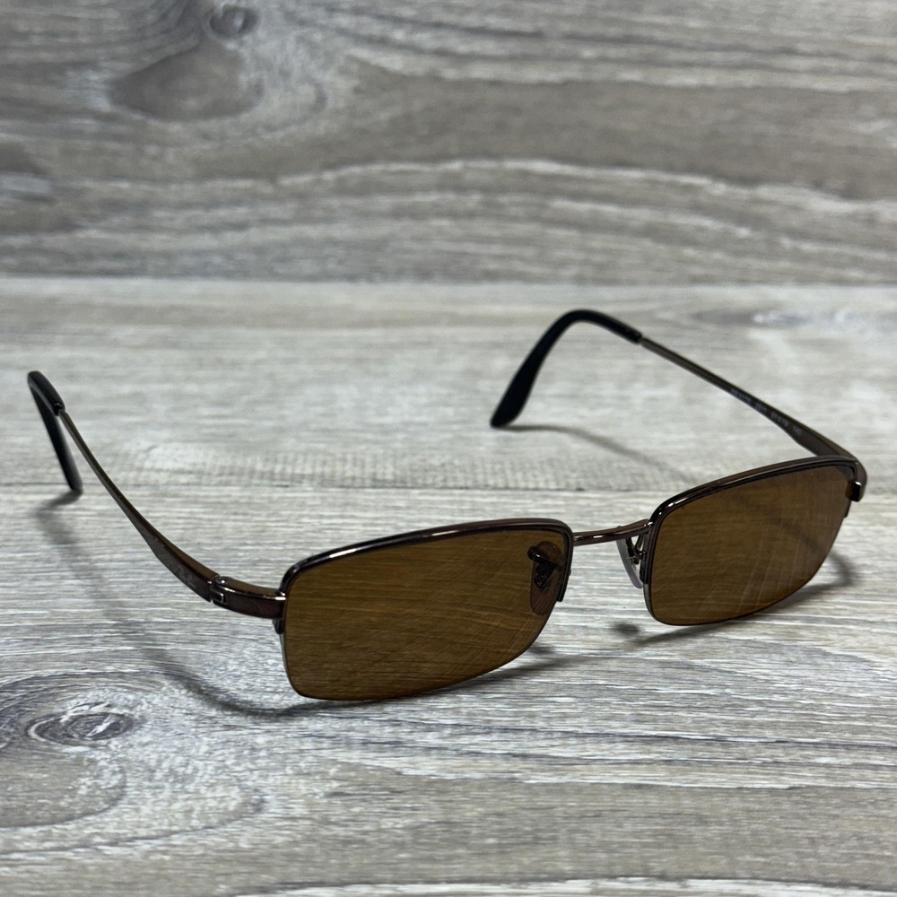 Ray-Ban RB6178 2511 Rectangle‎ Eyeglasses Frames 51-19-140 Brown Metal